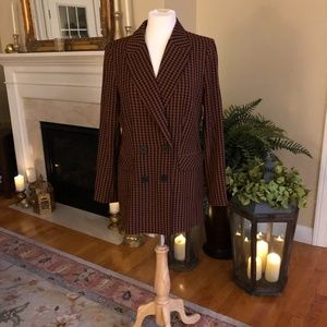 Macy's Bar III Black and Brown Jacket Size Medium